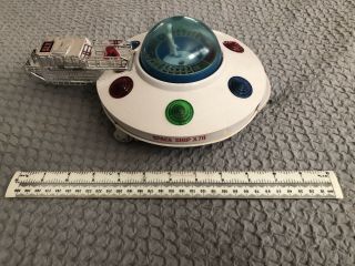 Vintage Space Ship X711 Flying Saucer Toy Battery Operated 2