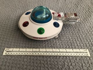 Vintage Space Ship X711 Flying Saucer Toy Battery Operated 3