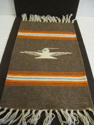 Vintage Native American Indian Hand Woven Rug Lot4