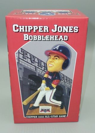 Mlb Atl Atlanta Braves Bobblehead Baseball Chipper Jones 2000 All Star Game 2016