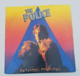 Vintage 1980 The Police Zenyatta Mondatta (vintage Vinyl Lp)