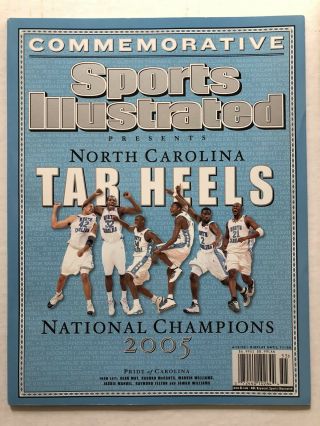 Sports Illustrated Commemorative 2005 North Carolina Tar Heels National Champion
