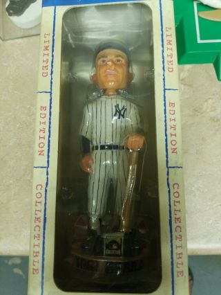 Forever Collectibles Legends Park Cooperstown Yankees Yogi Berra Bobblehead Rare