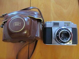 Vintage Zeiss Ikon Contina 35mm Camera Prontor Pantar Lens 1:2.  8 F=45mm Germany