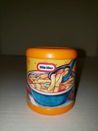 Vintage Little Tikes Play Food Can Chicken Noodle Soup