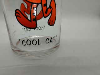 Vintage Cool Cat Looney Tunes Pepsi Collector Series Warner Bros 1973 Glass 2