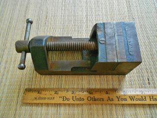 Vtg Stanley 992a Drill Press Machinist Vise Clamp Tool 2 - 1/4 " Jaws Made In Usa
