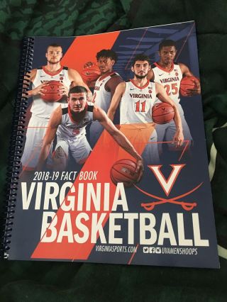 2018 - 19 Virginia Cavaliers Basketball Media Guide