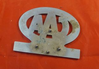 1960s CAA CAST METAL NATIONAL AWARD LICENSE PLATE TOPPER CANADA 2