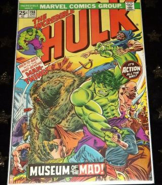 The Incredible Hulk 198 1st Print Vintage Marvel