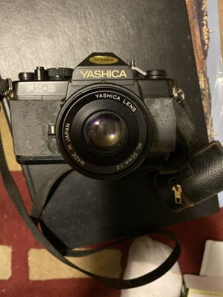 Vintage Yashica Kyocera Fx - 3 35mm Slr Film Camera