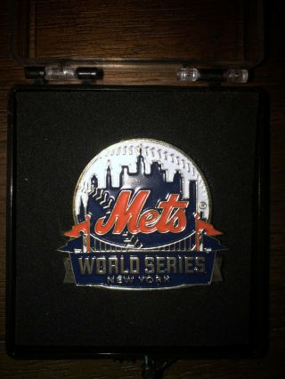 York Mets 2015 World Series Press Pin