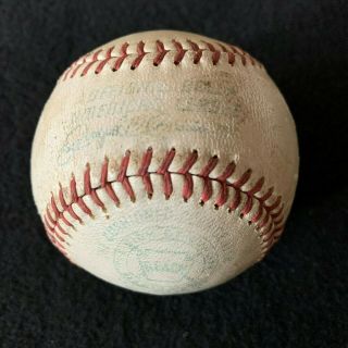 Vintage Official American League Ball Joe Cronin Al President 1959 - 1973 Baseball
