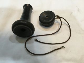 Vintage American Telephone And Telegraph Co.  Mouthpiece & Ear Phone Bell