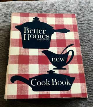 Vtg Better Homes,  Gardens Cookbook 1st Edition 1953 5 - Ring