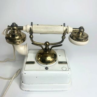 Antique Danish Telephone K.  T.  A.  S Kjobenhavns Telefon Aktieselskab Denmark Mute