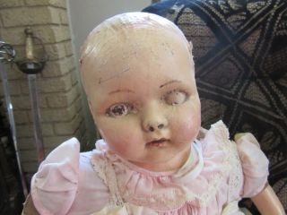 Haunted Antique Doll.  Possible Demonic Entity.  Broken