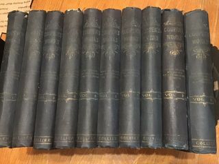 Antique 1892 First Edition 1 - 10 Volume Set James Fenimore Cooper Complete
