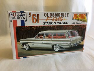 Jo - Han 1961 Oldsmobile F - 85 Station Wagon Scale Model Kit - -