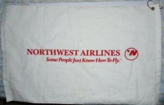 Northwest Airlines Golf Towel - 1980 