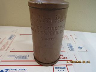 Vintage Golden Rod Dutton - Lainson 1 Quart Oil Can Oiler 10.  5 