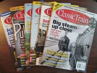 Classic Trains,  The Golden Years Of Railroading,  10 Issues