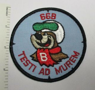 Us Air Force Pilot Training Program Class 66 - B Patch 1966 Vietnam War Vintage