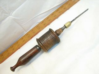 Antique Wooden Bow Drill Carpenter 
