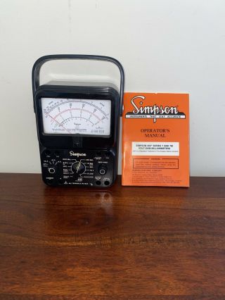 Vintage Simpson 260 Series 7 Volt - Ohm - Milliammeter