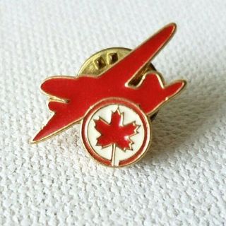 Vintage Air Canada Logo Enamel Pin Badge Maple Leaf Aviation Airline Airplane