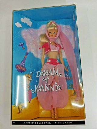 Vintage 2010 I Dream Of Jeannie Barbie Collector Edition V0440 Pink Label Mnrfb