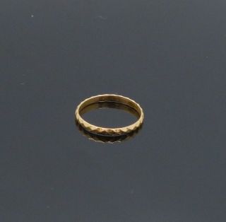 Charming Antique C1900 Solid Yellow Gold Faceted Child 