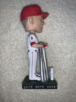 Mike Trout 2018 Silver Slugger Anaheim Angels Bobblehead NEVER DISPLAYED SGA 3