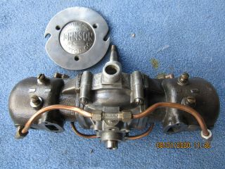Johnson Antique Outboard Motor Model A Bare Power Head 1924 2hp 13565,  Id Plate