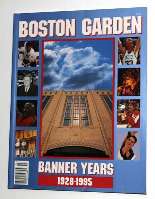 Boston Garden The Banner Years 1928 - 1995 Nhl Boston Bruins Celtics Bean Pot