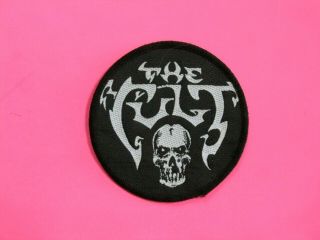 The Cult Vintage Stitched Patch Uk Made Sew - On Logo