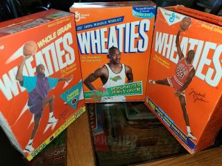 Michael Jordan Wheaties Boxes 80 