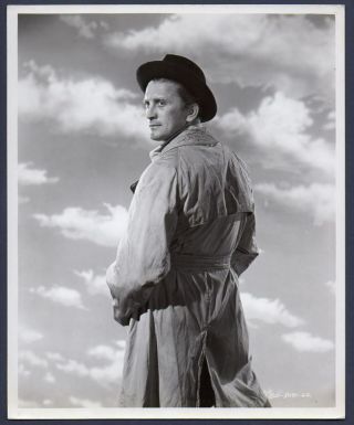 Kirk Douglas The Juggler Vintage Orig Photo By Lippman Stamped Actor Portrait