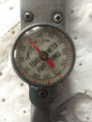 Vintage Snap On 150lb 1/2 Torque Wrench 2