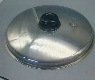 Saladmaster Replacement Vapo Domed Lid 11 1/2” Diameter Vintage Lid Only