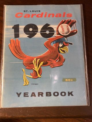 1960 St.  Louis Cardinals Official Souvenir Yearbook