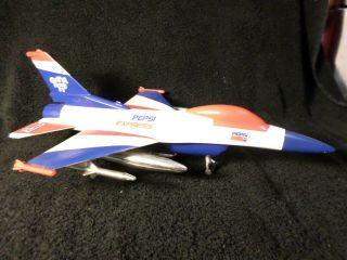 Vintage Liberty Classics Pepsi Express F16 Fighter Jet Limited Edition Die - Cast
