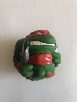 Vtg 1991 Teenage Mutant Ninja Turtles Tmnt Sewer Ball Raphael Playmates