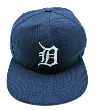 Detroit Lions Vintage Blue Adjustable Cap / Hat - Stadium Giveaway / Budweiser