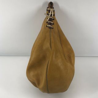 Vtg Jc Higgins 1450 Leather Speed Punching Bag - - Sears Roebuck
