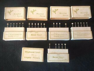 Vintage Jota - Mounted Points Made In Germany Dental Polishers (27 Total)