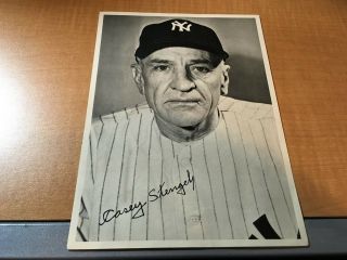 Casey Stengel York Yankees 1940 