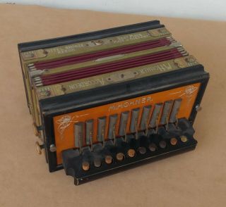 Antique Project Hohner Accordeon Accordion Squeeze Box Made In Germany