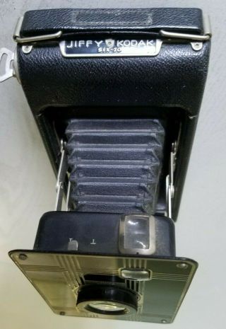 Vintage Jiffy Kodak Six 20 Film Camera Folding Well Great For Students