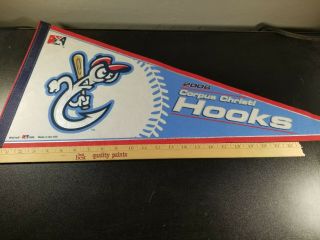 Texas League Corpus Christi Hooks Inaugural Season 2006 Logo Baseball Pennant